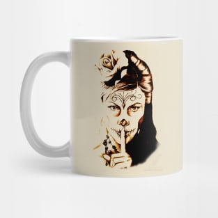 Skull girl Mug